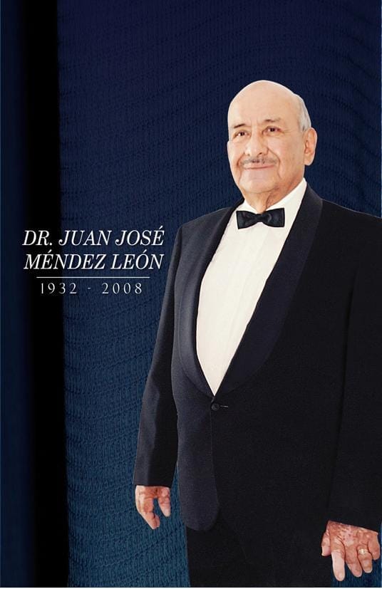 Dr. Juan José Méndez León, Fundador del Hospital Reforma